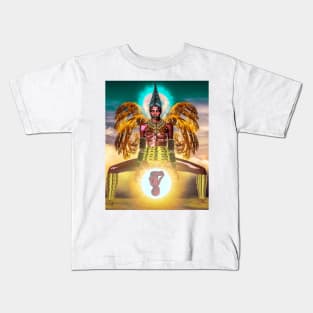 IGBO AFRICAN VENUS By SIRIUS UGO ART Kids T-Shirt